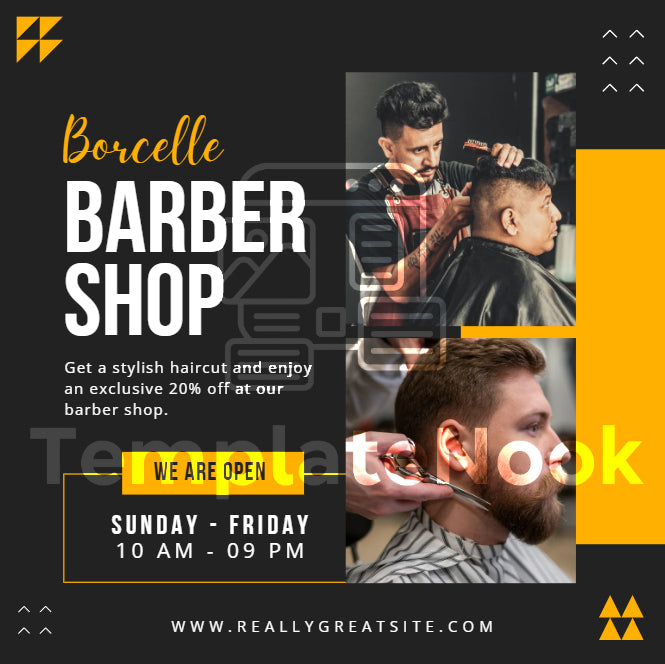 BarberShop - Digital Branding Kit